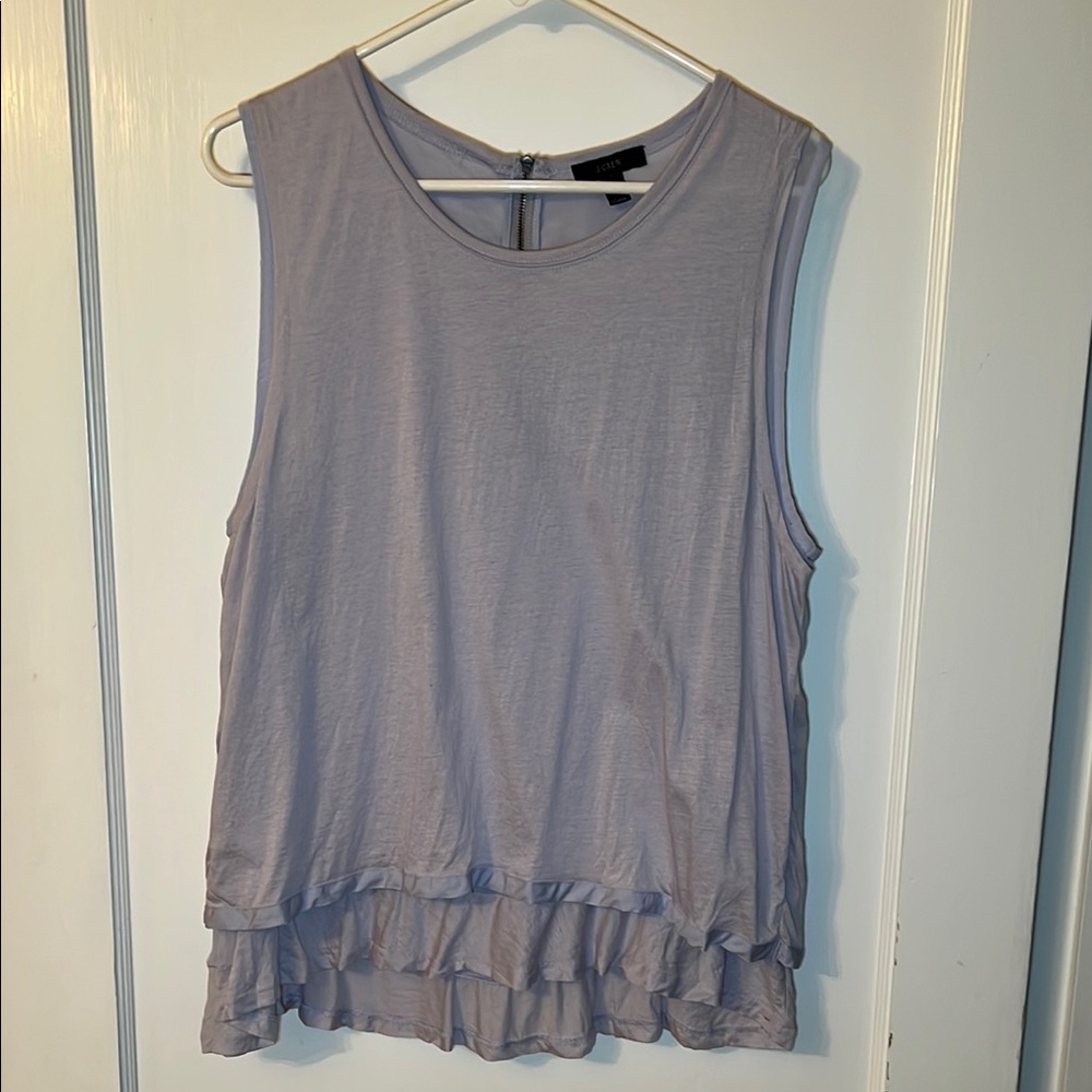 J.Crew Lavender Sleeveless Top